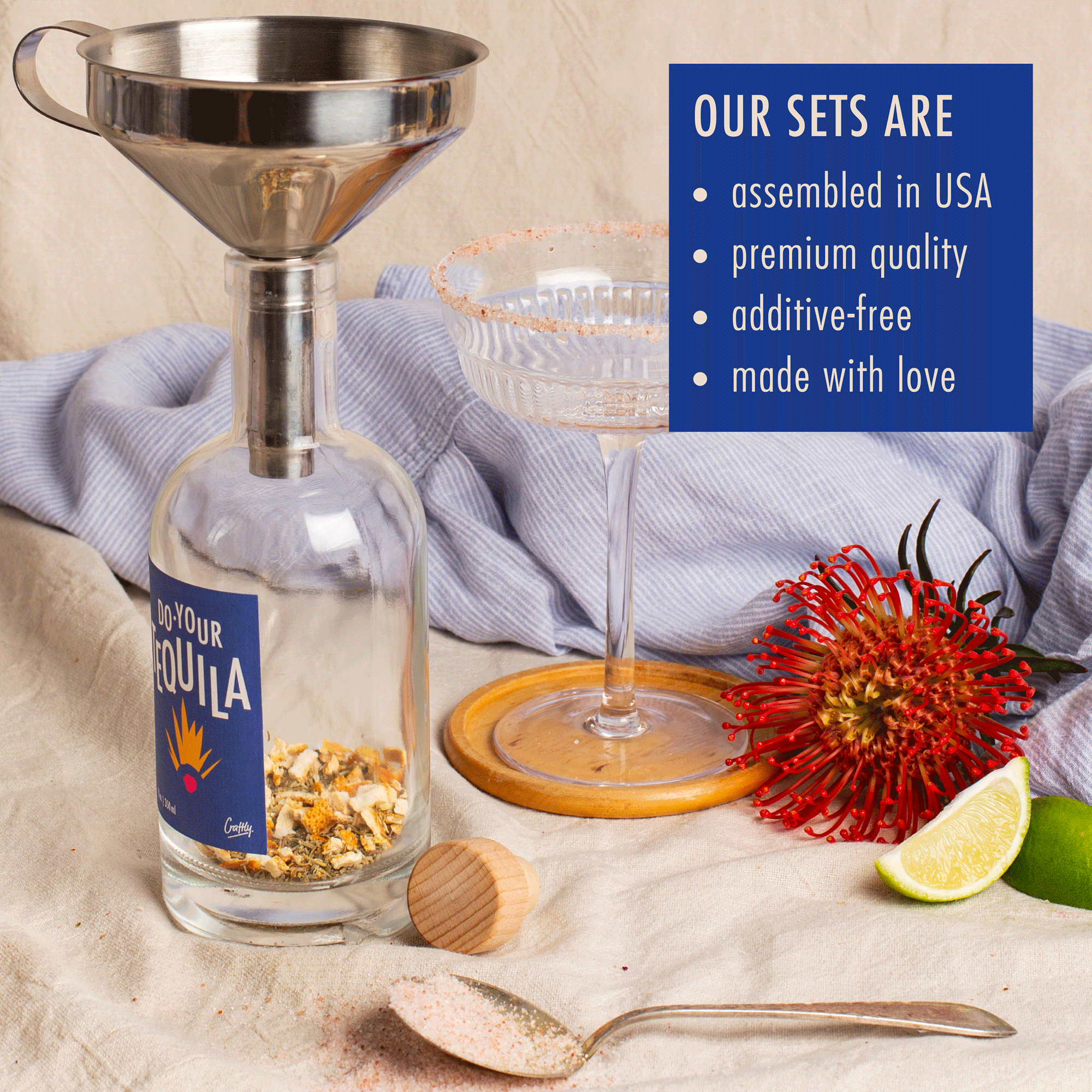 Tequila Cocktail Infusion Kit