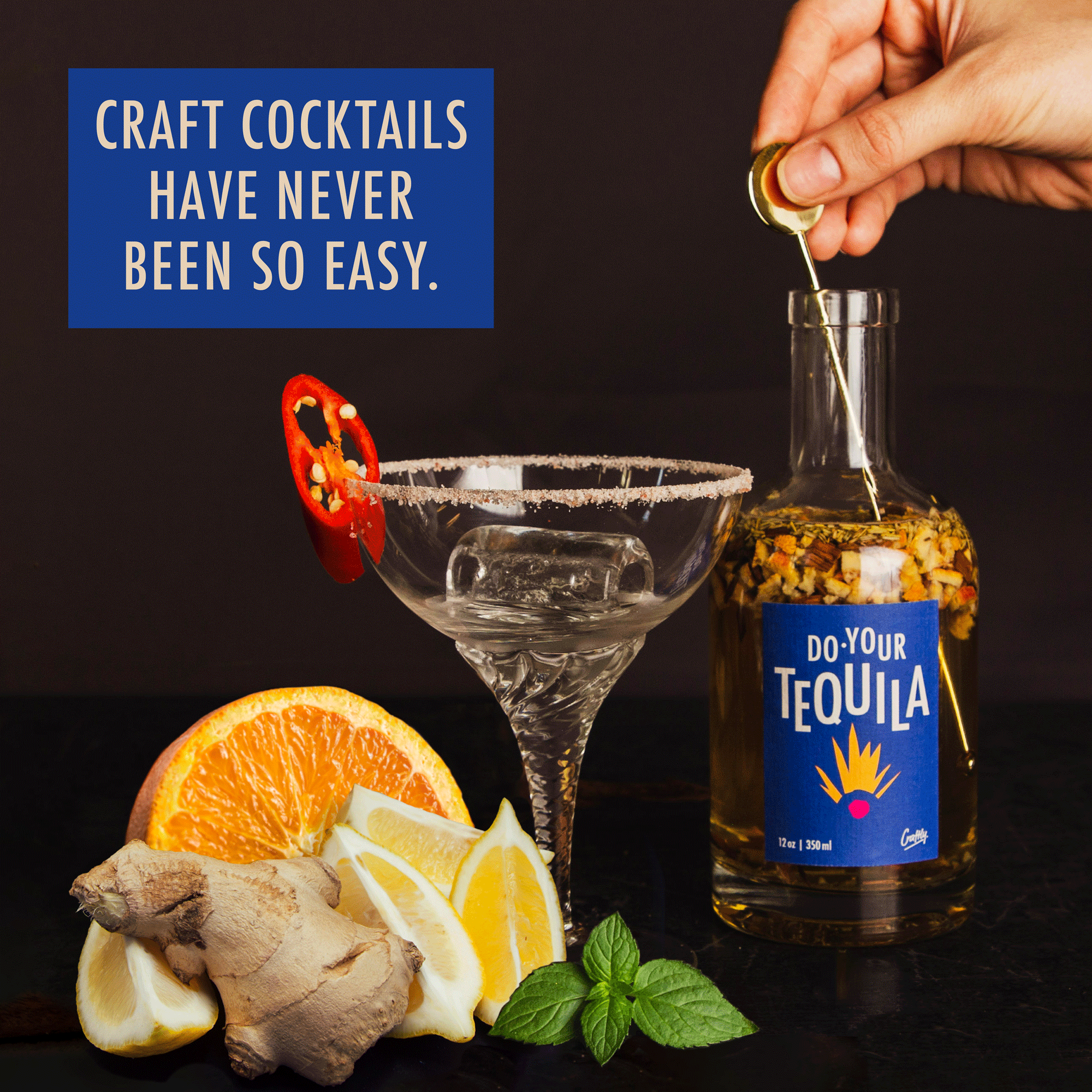 Tequila Cocktail Infusion Kit