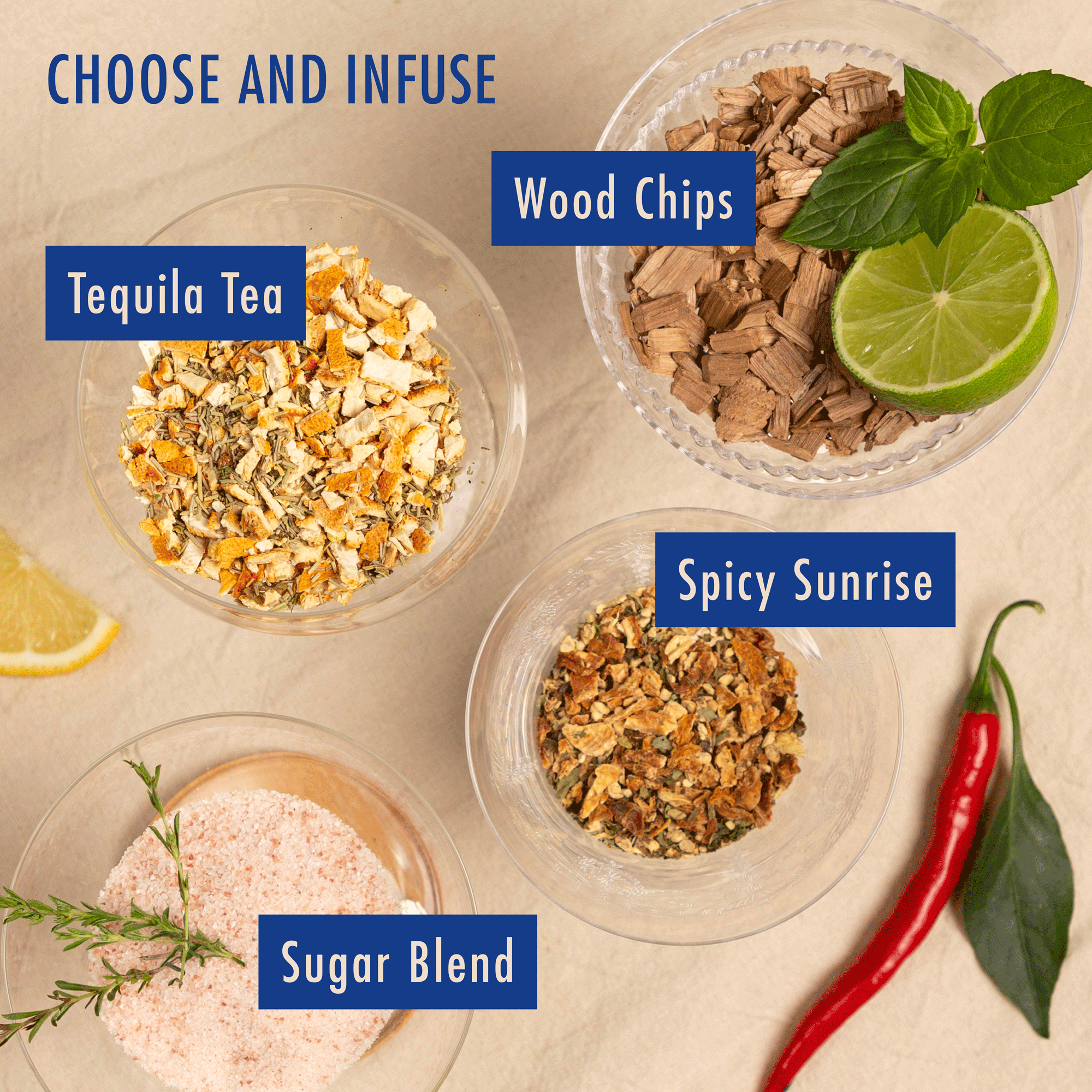 Tequila Cocktail Infusion Kit