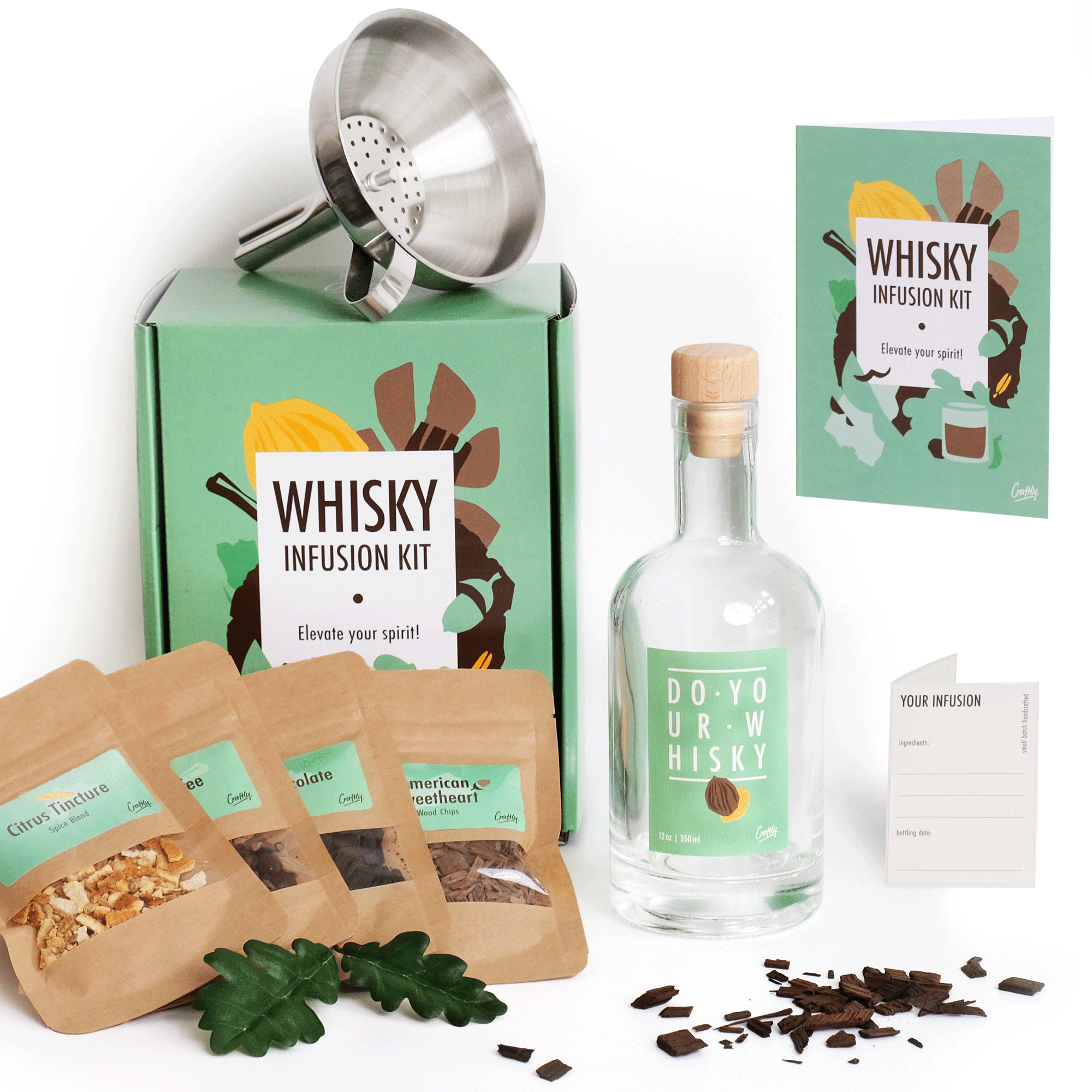 DO Your Whisky Infusion, DIY Kit for Homemade Whisky Flavor