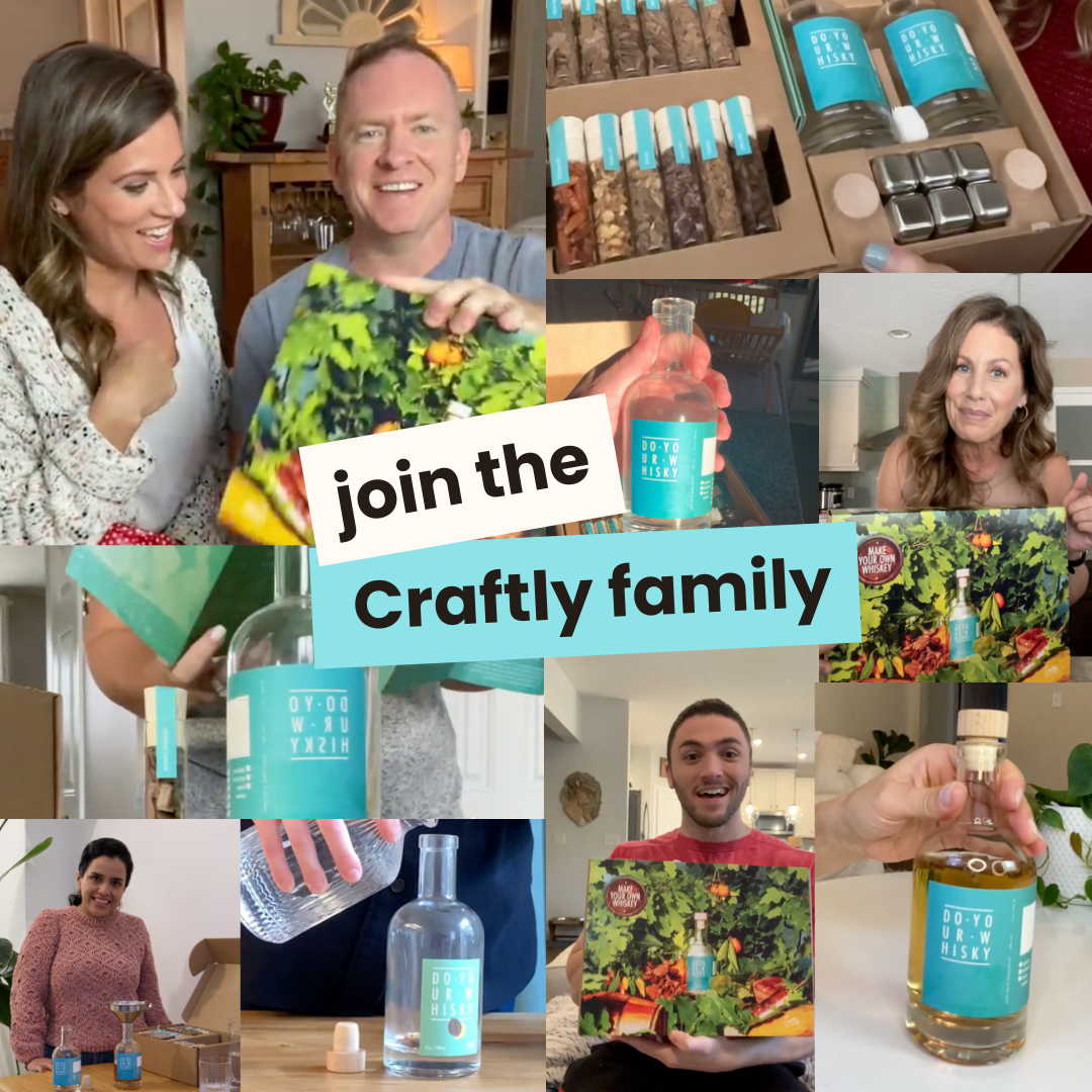 Craft Whiskey DIY Kit VDAY - Craftly US