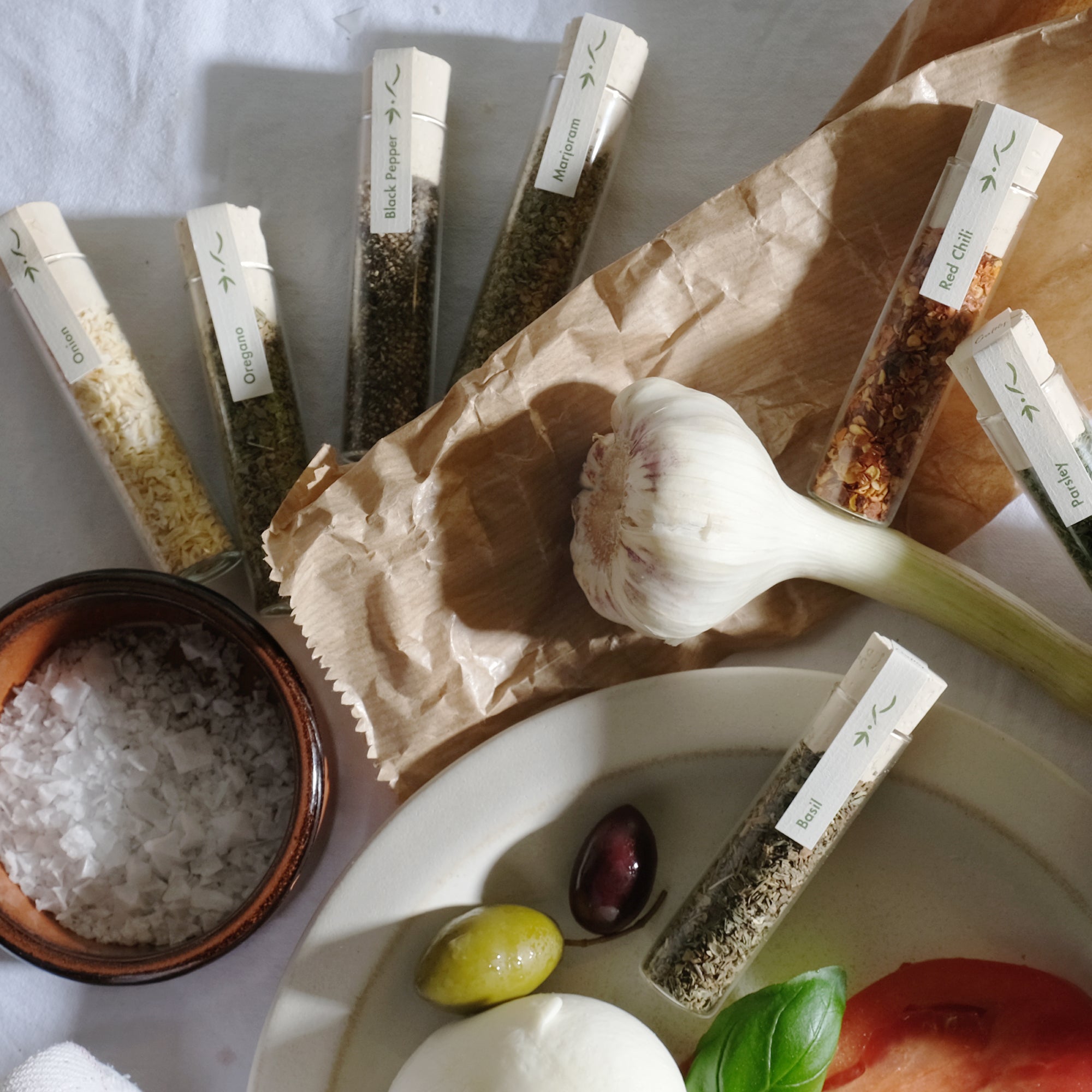 Craftly Italian Spices Set – 12 Premium Herbs & Seasonings for Gourmet Cooking - Craftly US