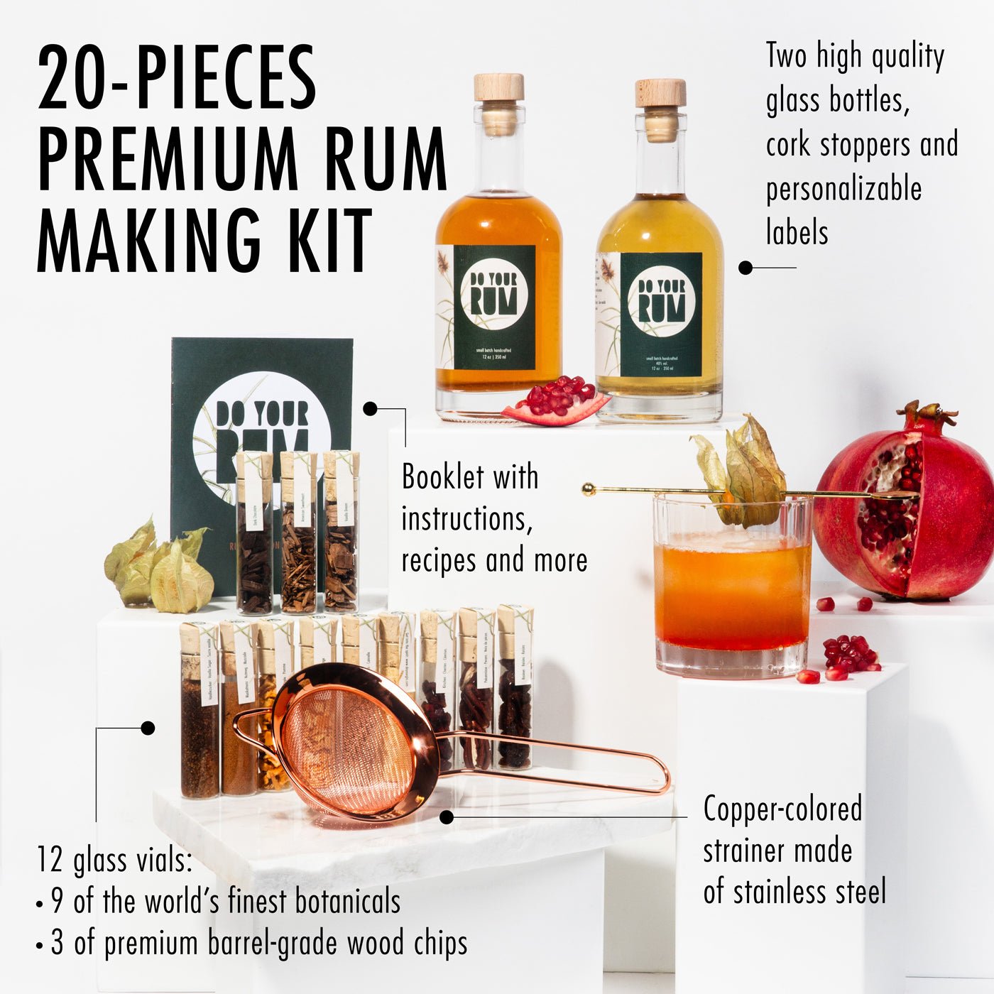 DO YOUR RUM - Rum Making Kit - Craftly US