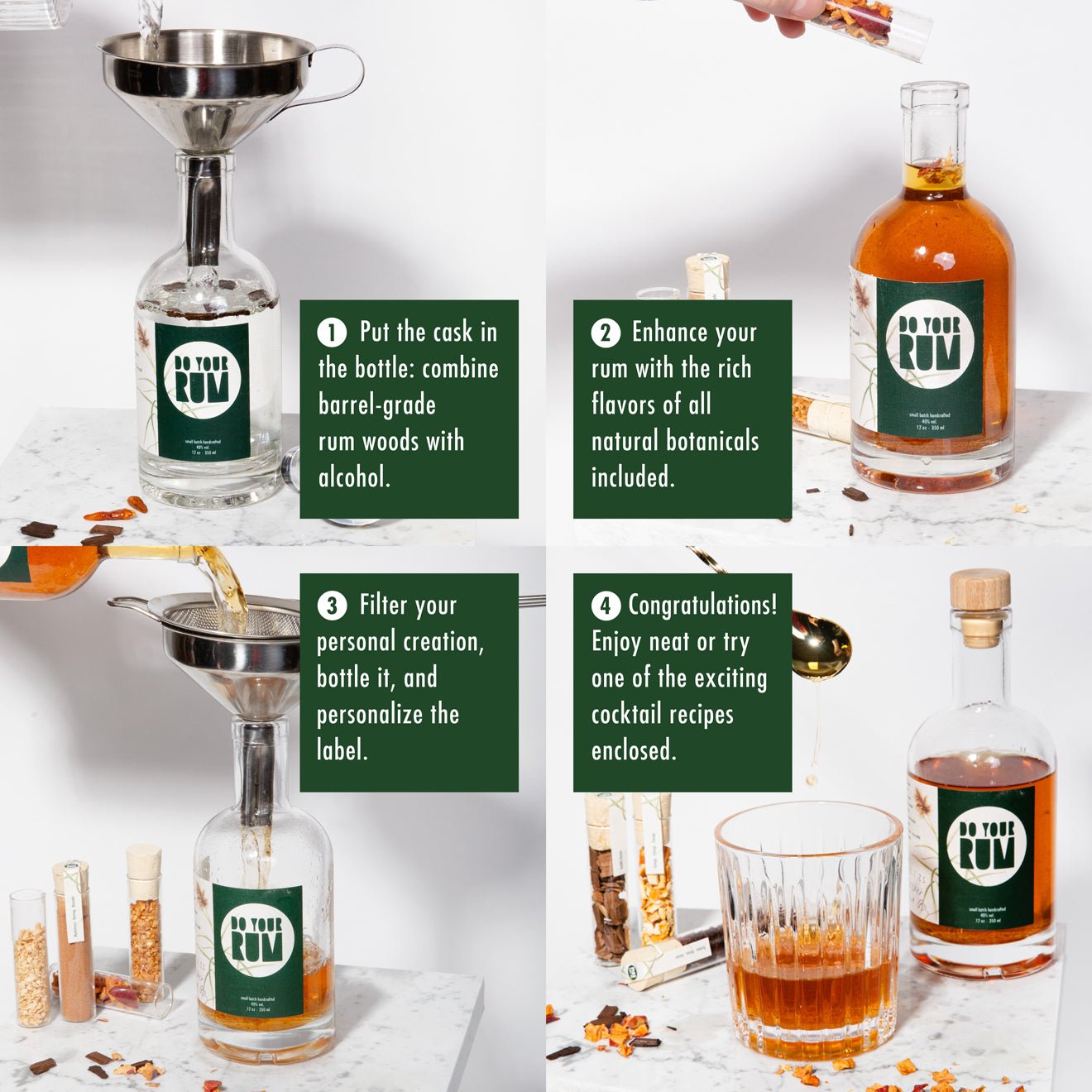 DO YOUR RUM - Rum Making Kit - Craftly US