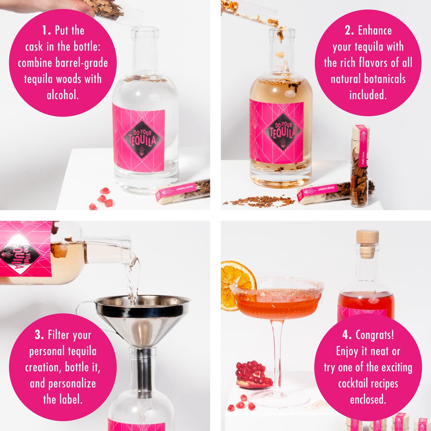 DO YOUR TEQUILA - Tequila Making Kit - Craftly US