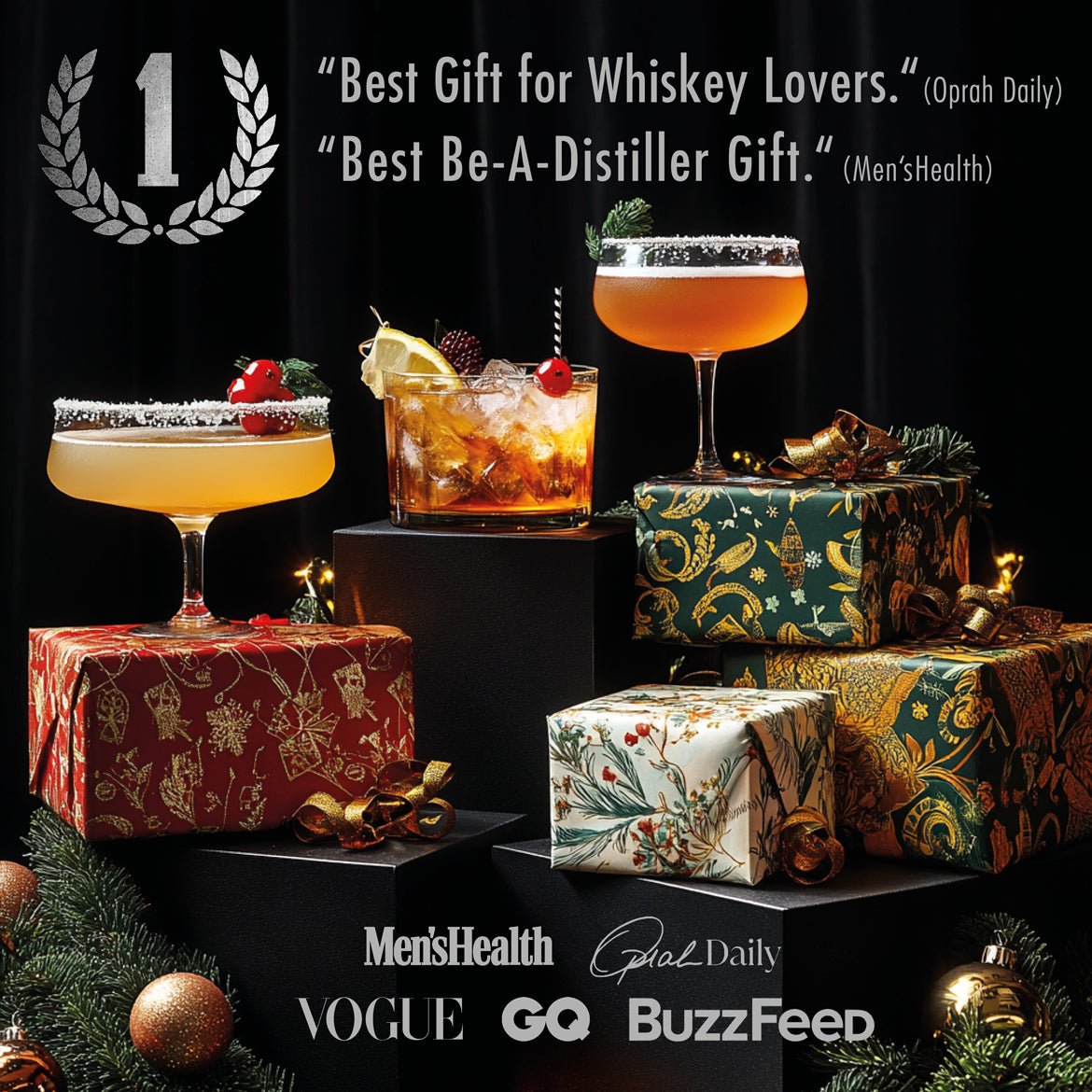 DO YOUR WHISKY - Whiskey Making Kit with 12 Flavors - Craftly US