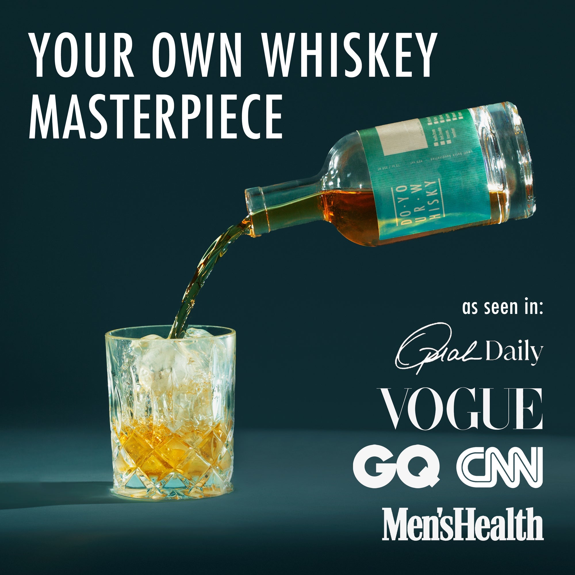 DO YOUR WHISKY - Whiskey Making Kit with 12 Flavors - Craftly US