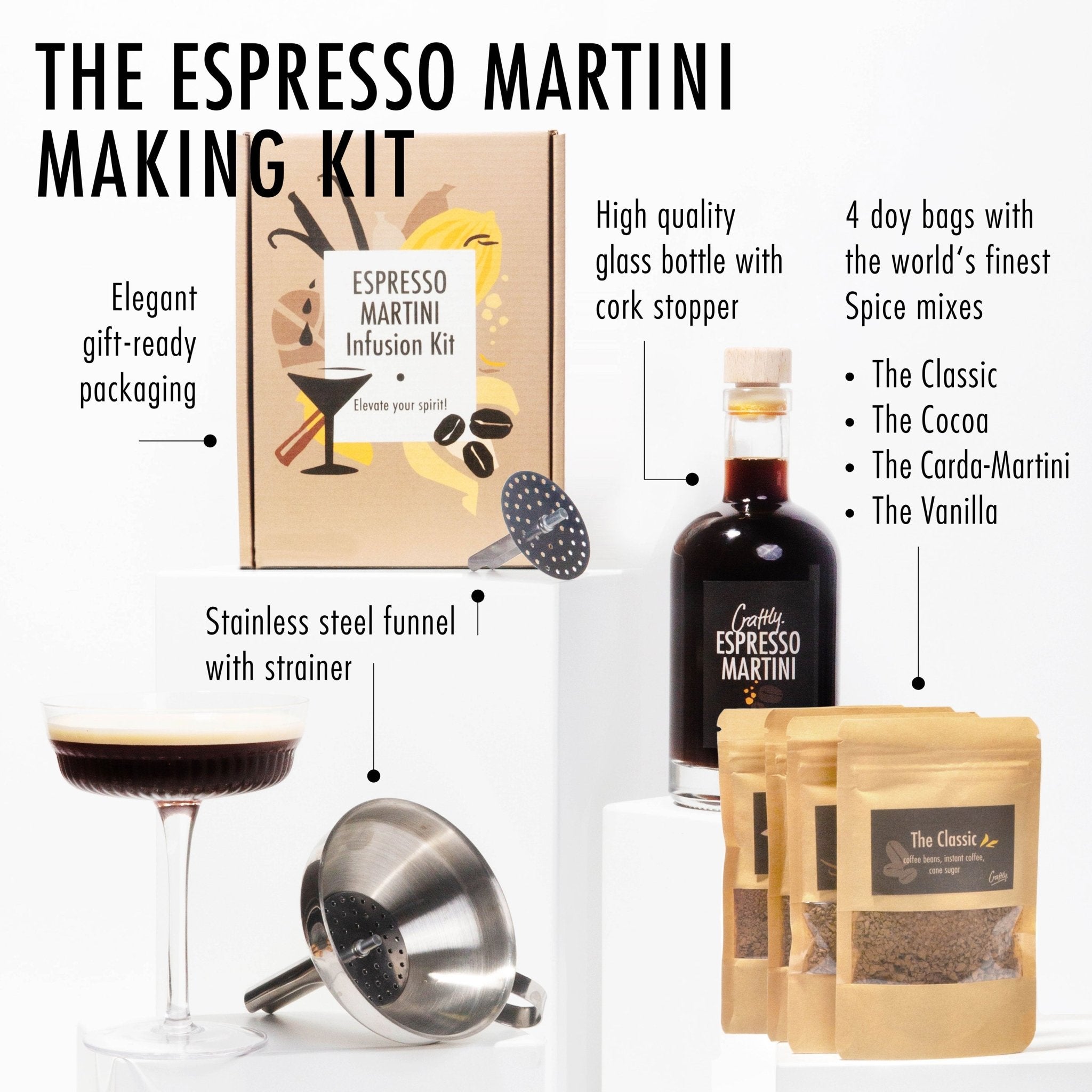 Espresso Martini Infusion Kit - Craftly US