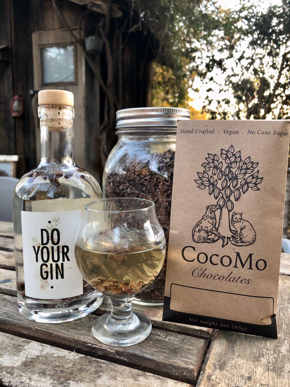 Cacao Chocolate Gin made by Cocomo Chocolates - Craftly US