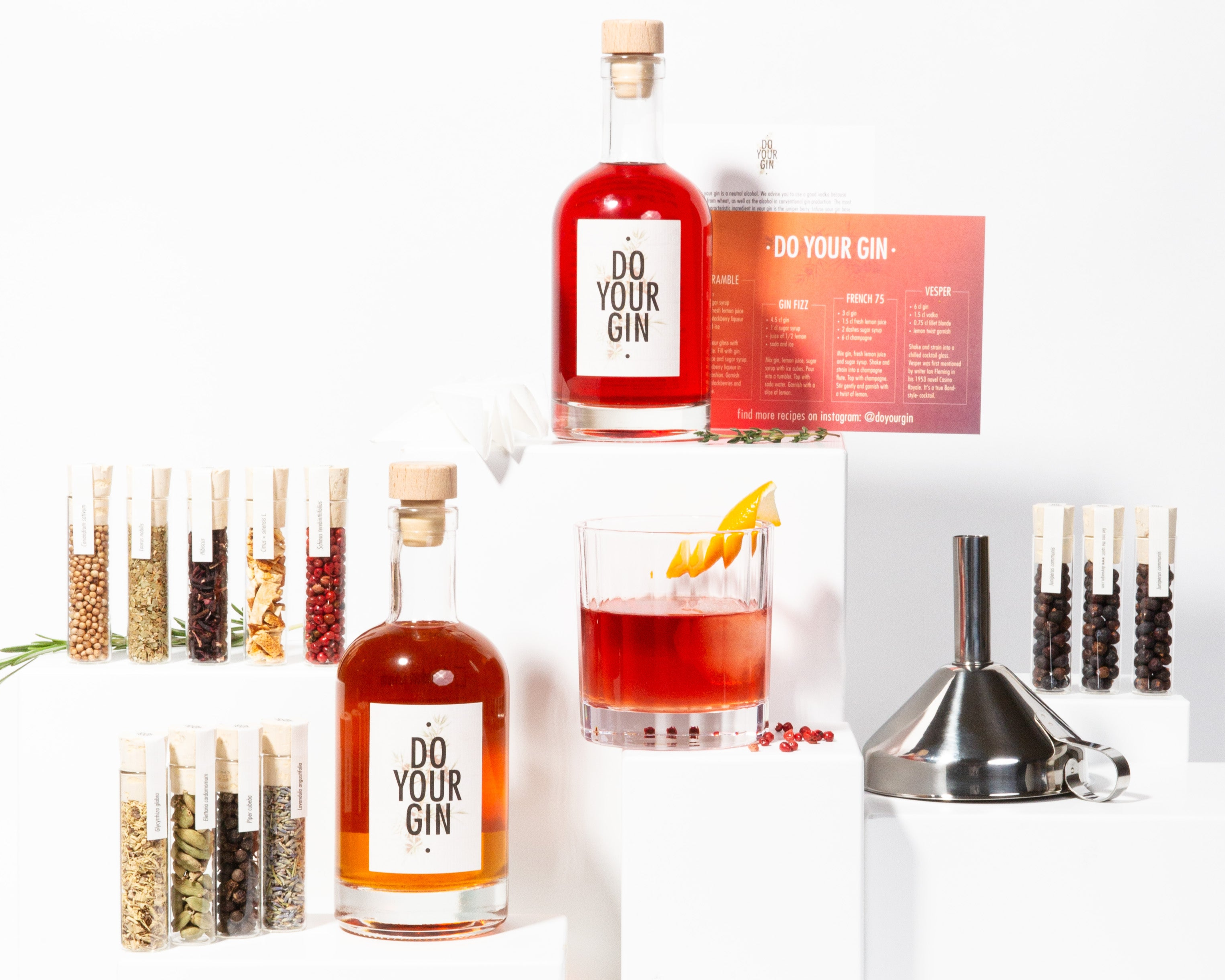 18 Flavor Gin Making x Color-Changing