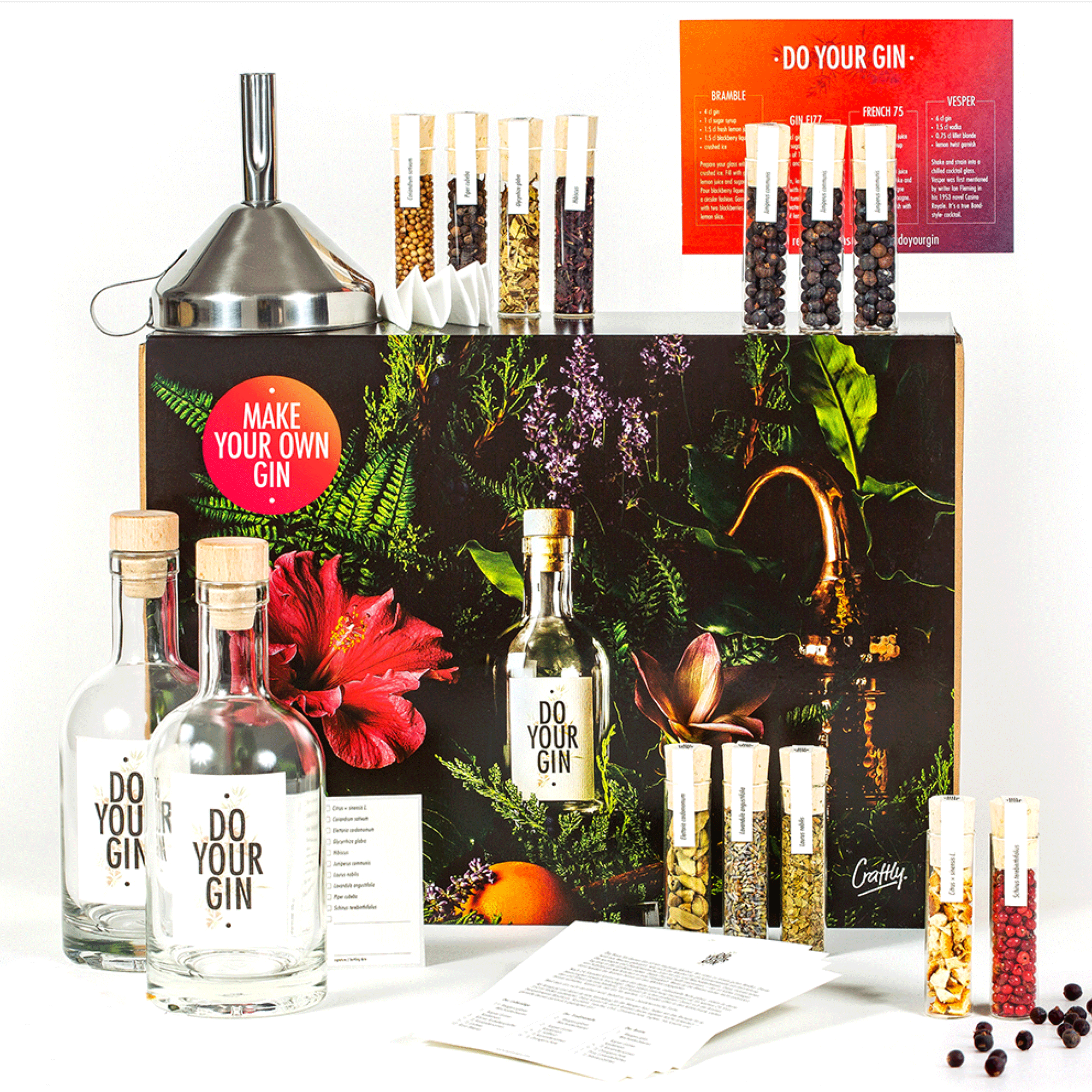Homemade Gin Kit – Collection by Plain Vanilla