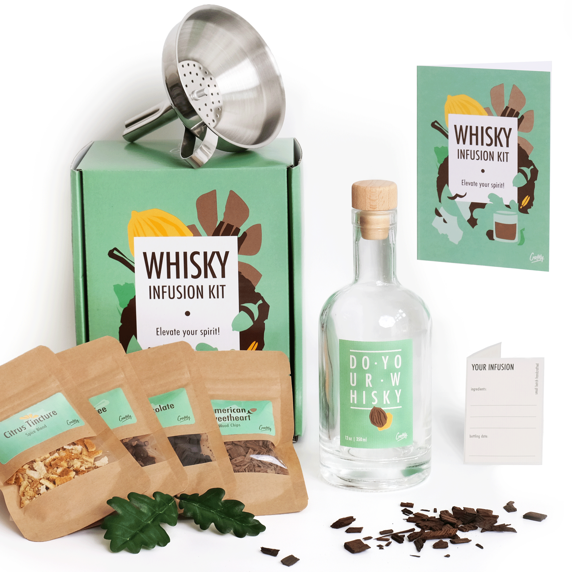 Kit de infusión de whisky