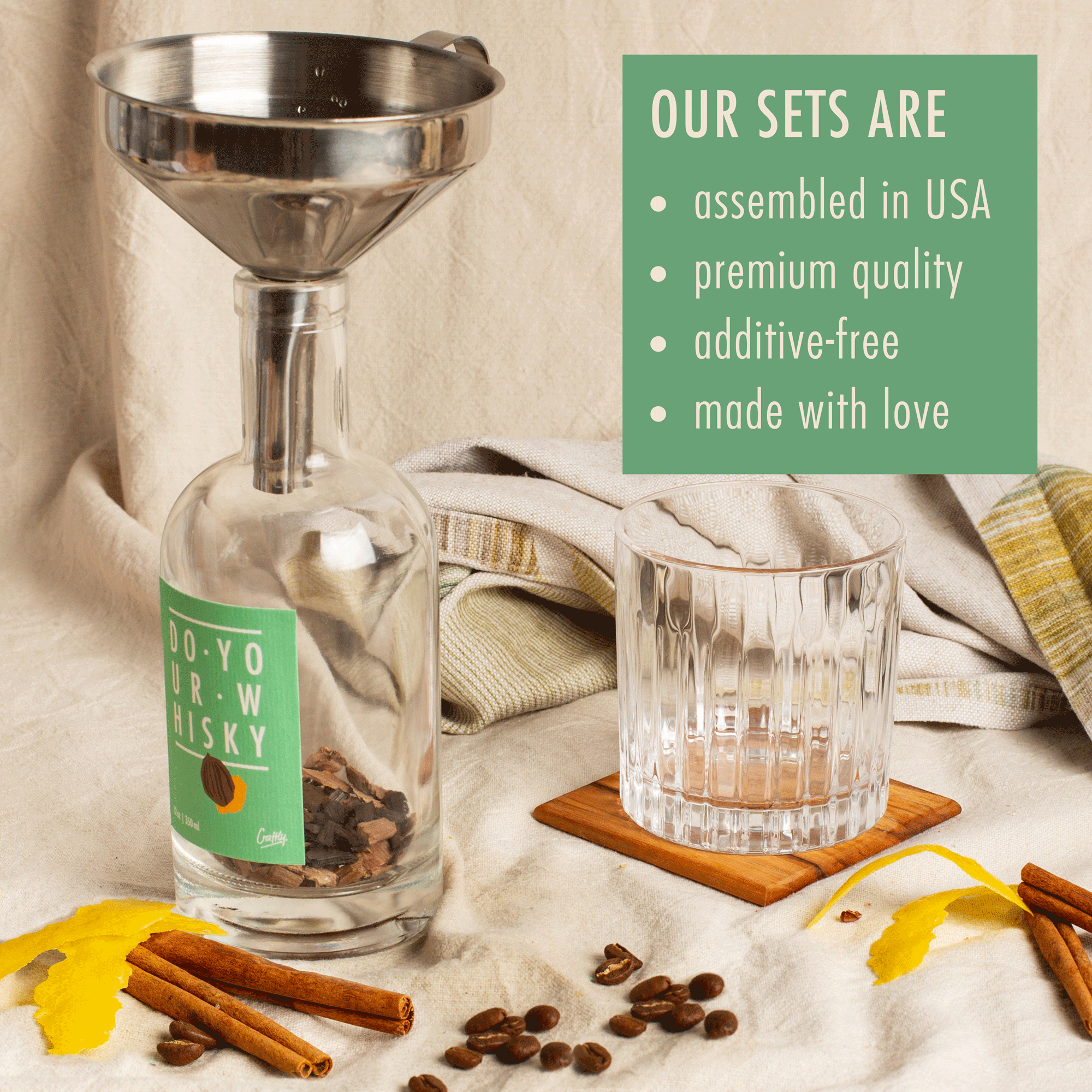 Whiskey Infusion Kit