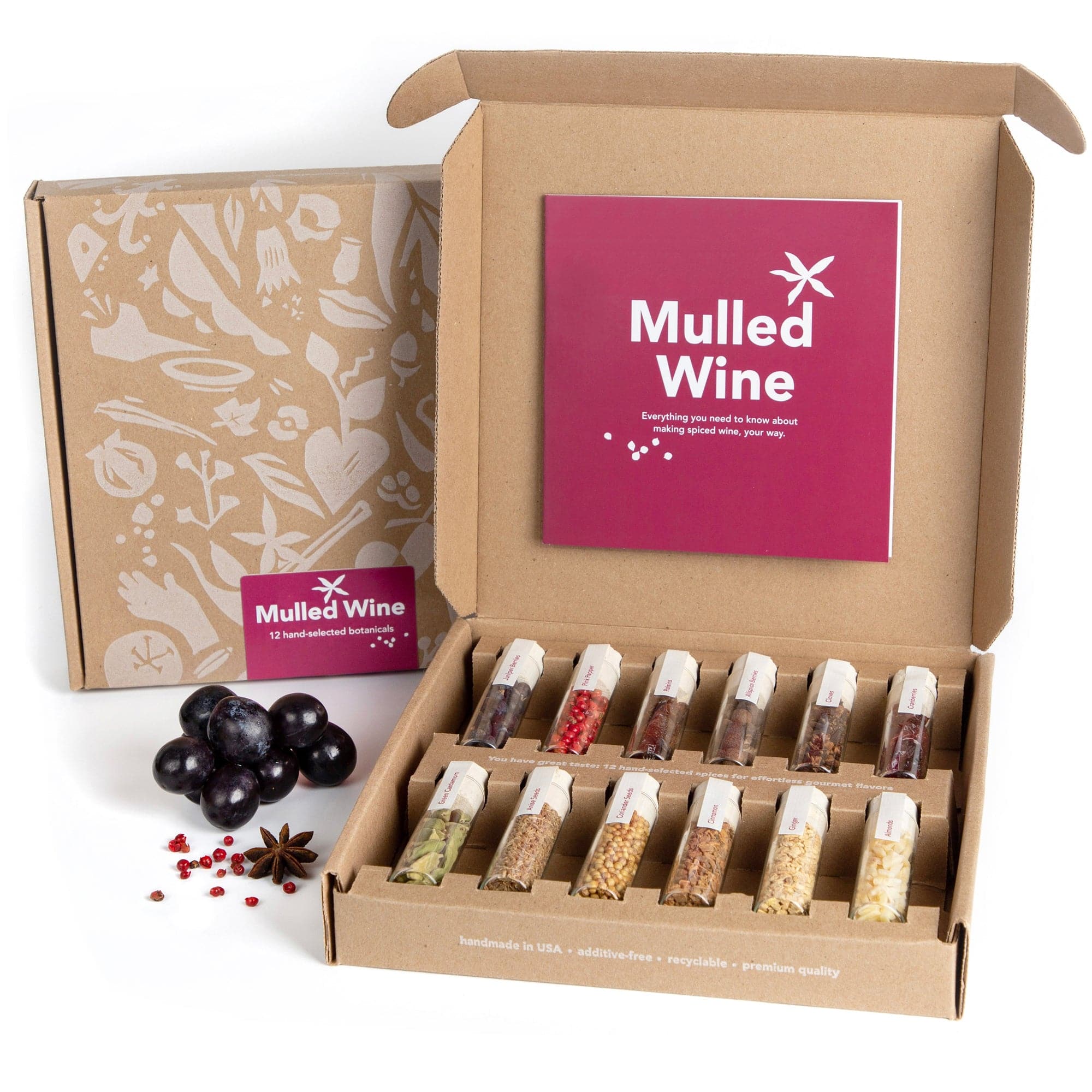 Mulled Wine Spice Kit – Honey & Spice