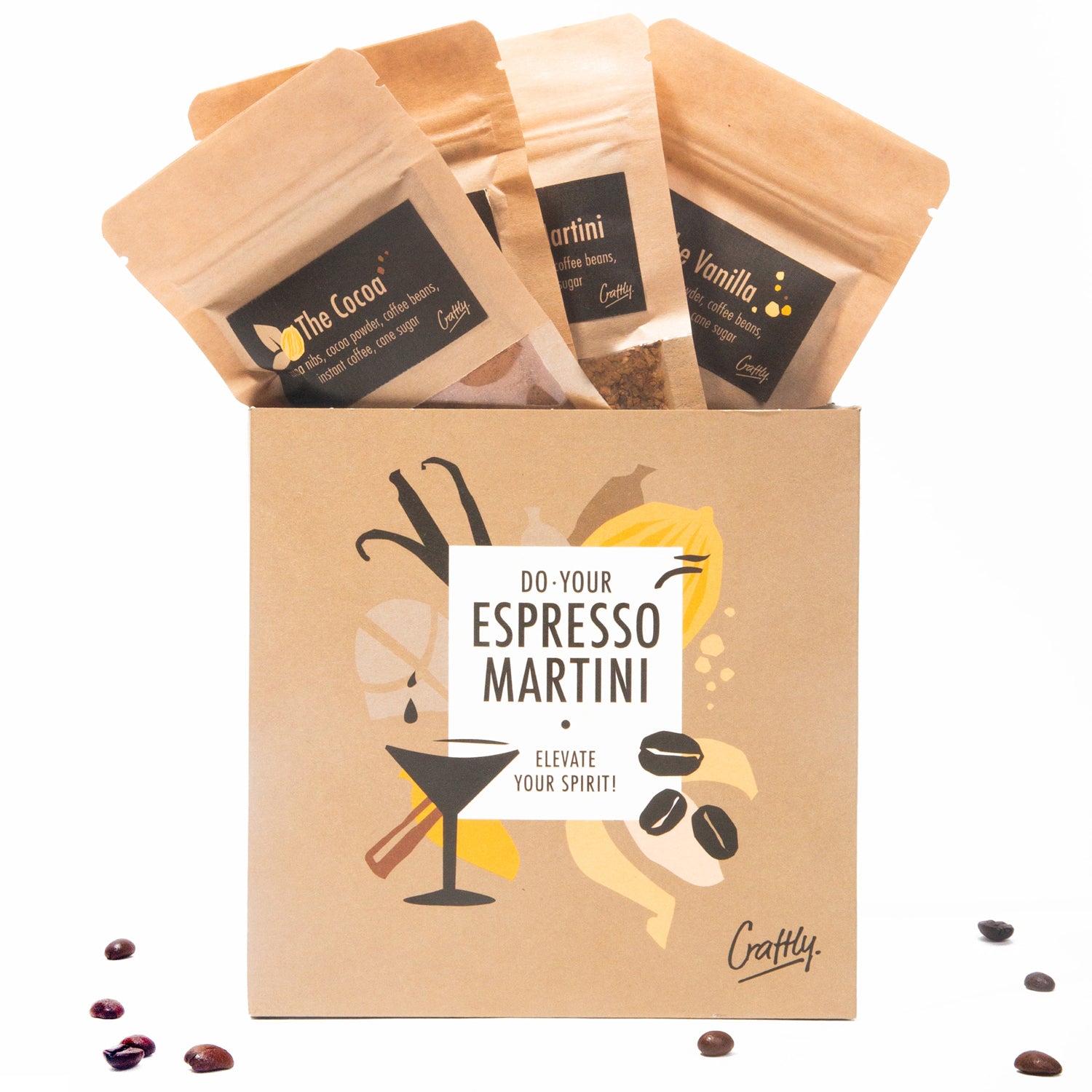 Bolsas de recarga para el kit ESPRESSO MARTINI: no dejes de disfrutar de tus cócteles artesanales