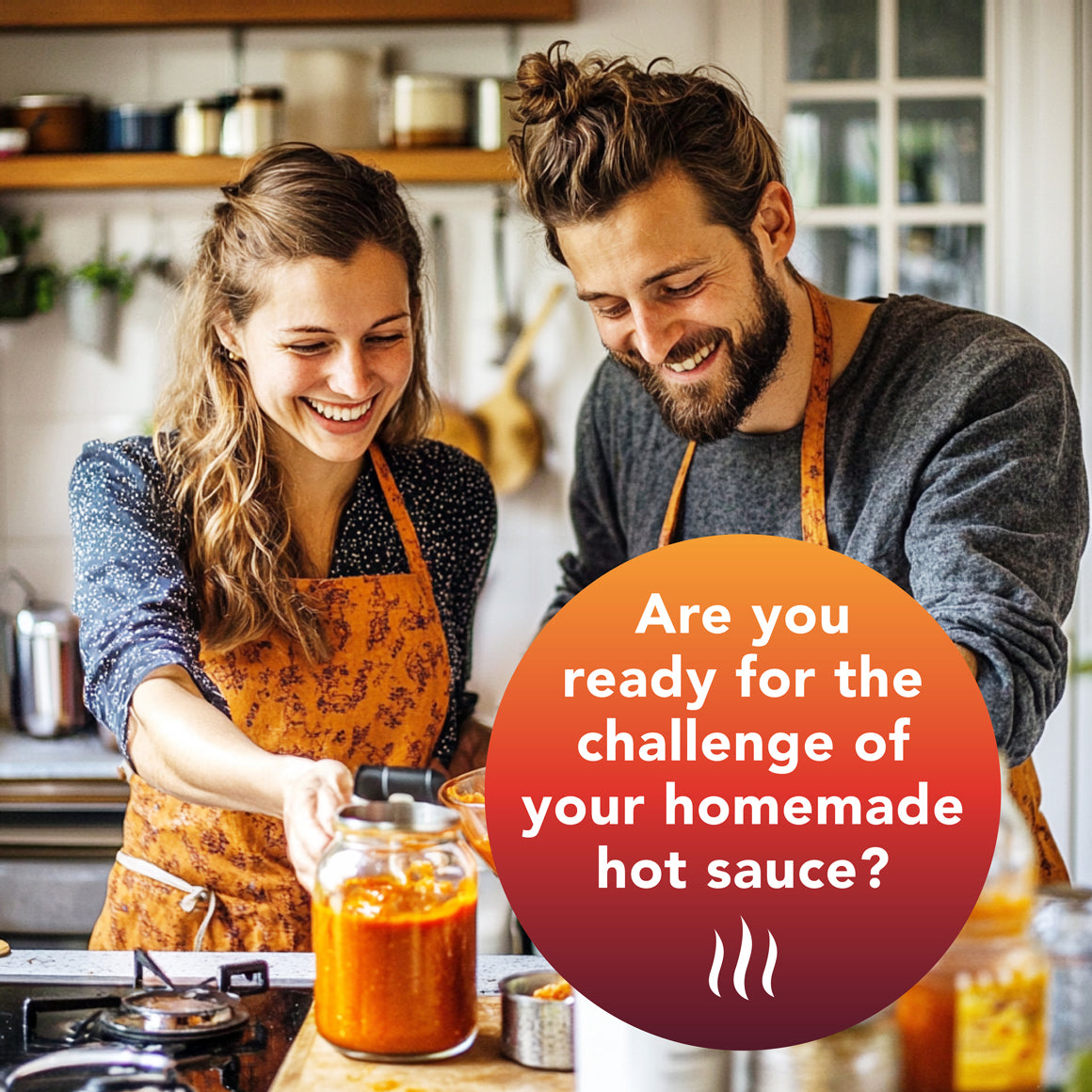 Craftly DO YOUR HOT SAUCE – Create Your Own Hot Sauces with 5 Premium Chilis and Flavorful Spice Blends