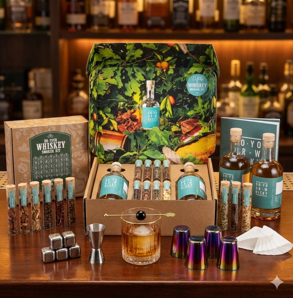 Craft Whiskey DIY Kit VDAY - Craftly US