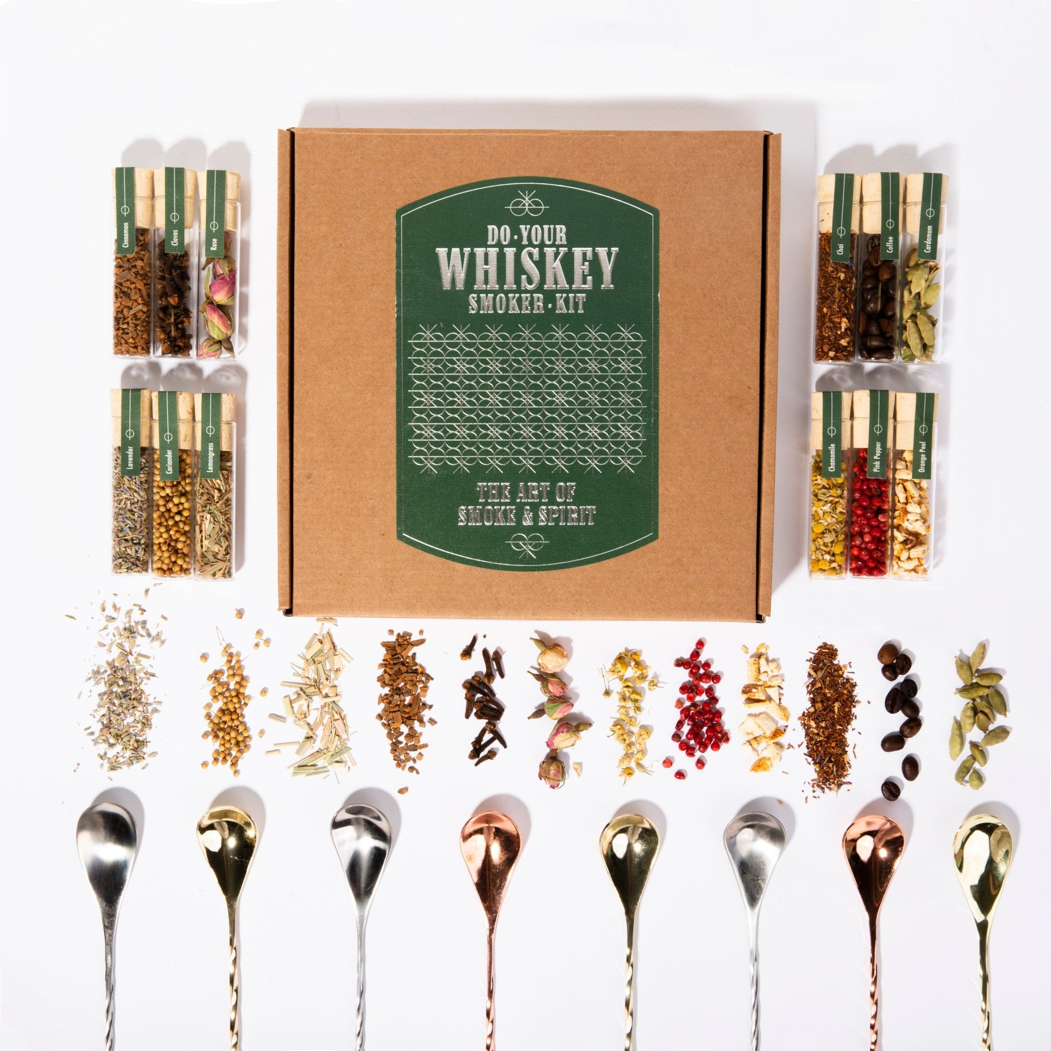 Whiskey Smoker Botanicals Set: Elevate Your Cocktail Experience