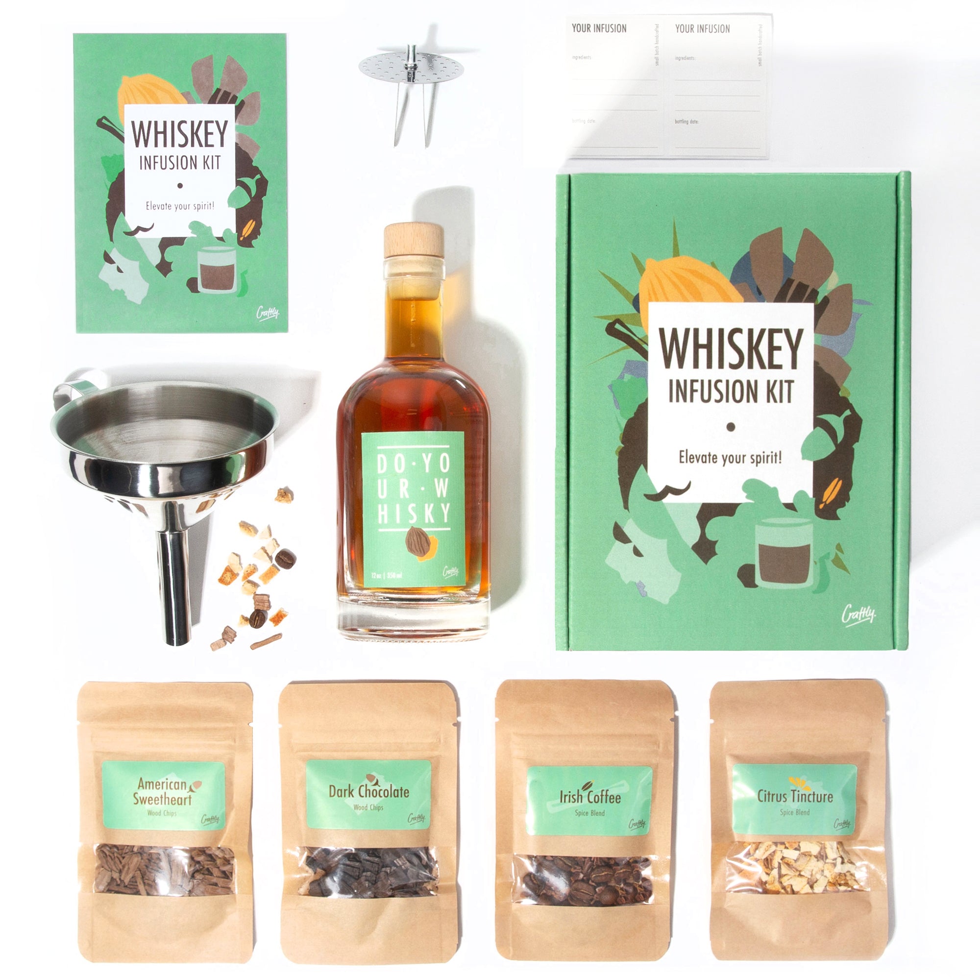 Kit de infusión de whisky